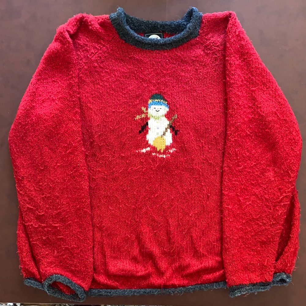 Hand Loomed Christmas Sweater